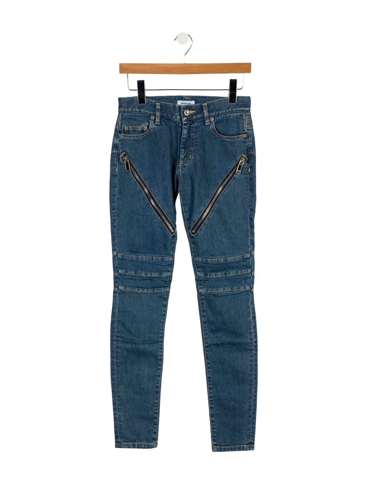 Christian Dada Mid-Rise Skinny Leg Jeans
