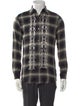 Christian Dada 2016 Plaid Print Shirt