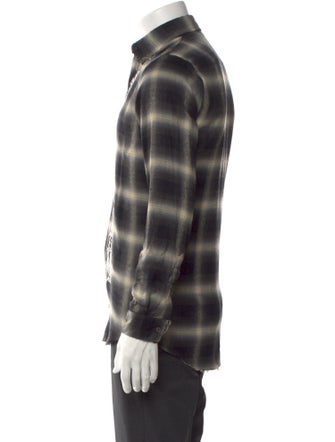 Christian Dada 2016 Plaid Print Shirt