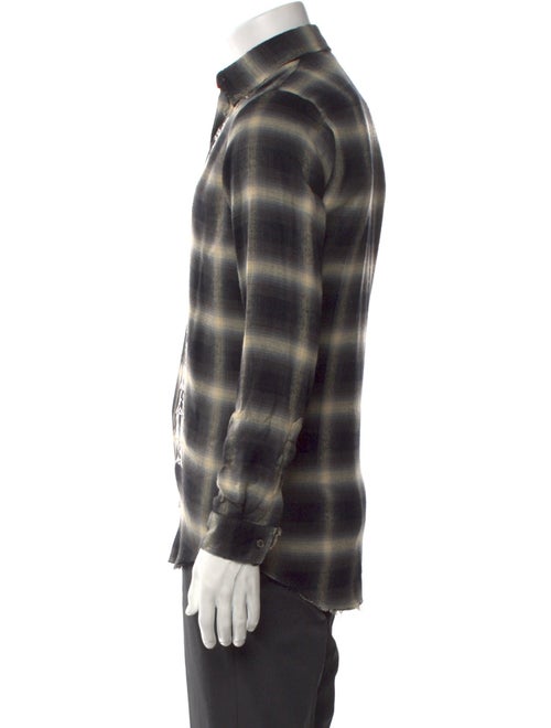 Christian Dada 2016 Plaid Print Shirt