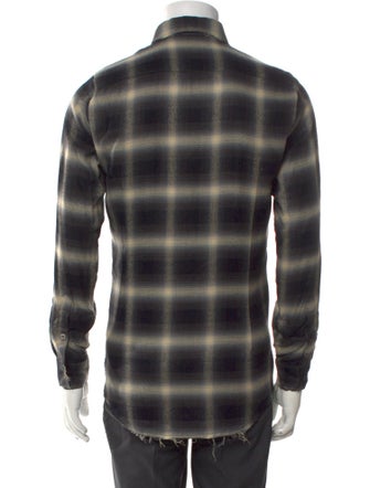 Christian Dada 2016 Plaid Print Shirt