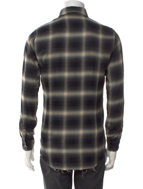 Christian Dada 2016 Plaid Print Shirt