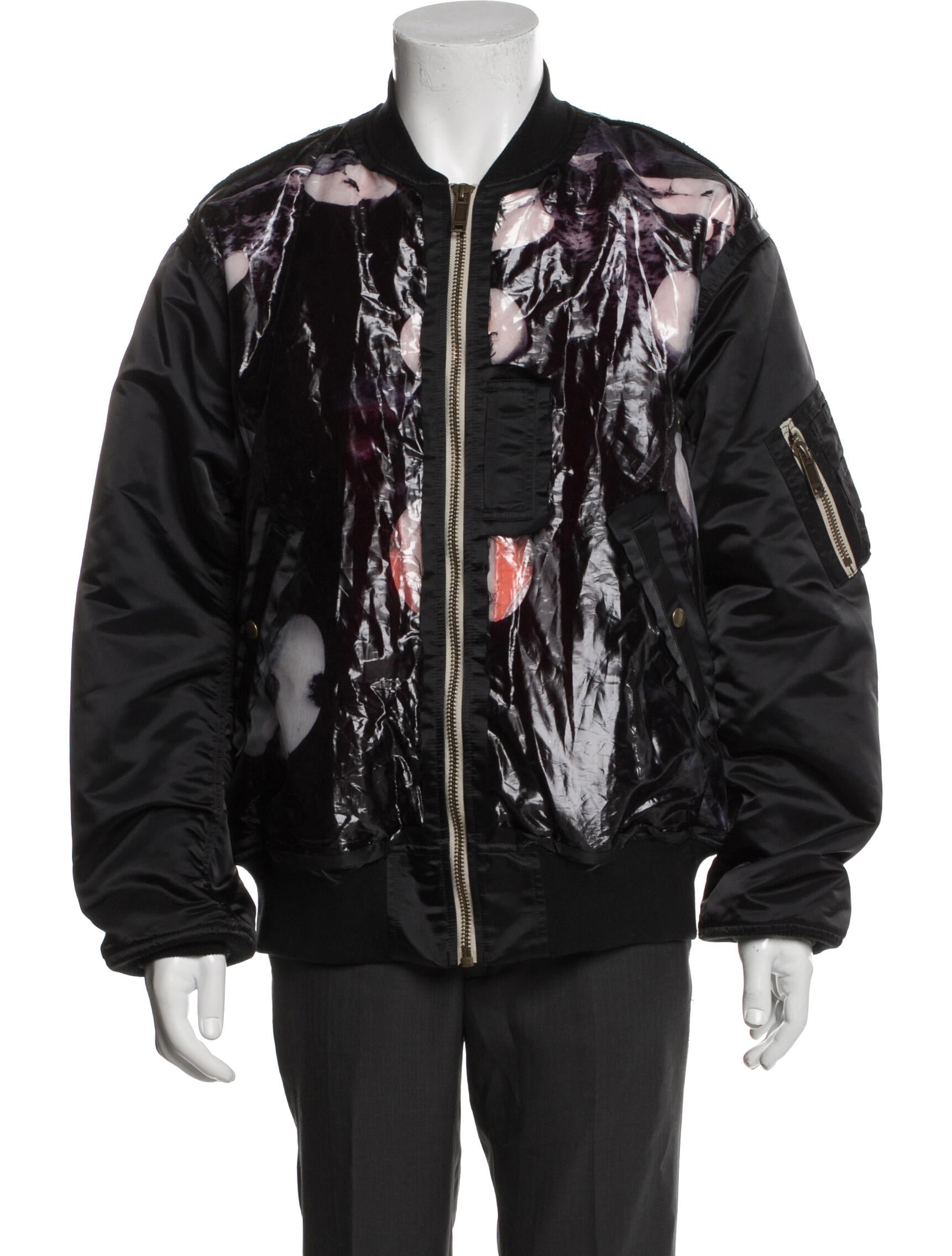 Christian Dada Graphic Print Windbreaker