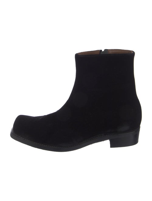 Christian Dada Velvet Boots