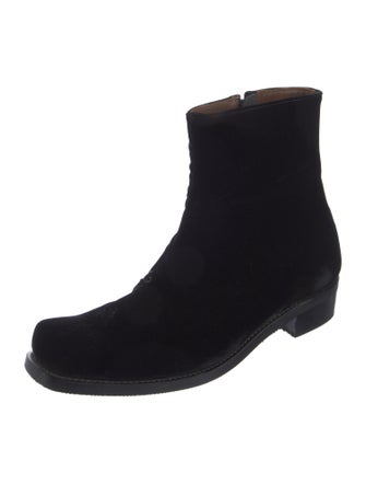 Christian Dada Velvet Boots