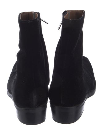 Christian Dada Velvet Boots