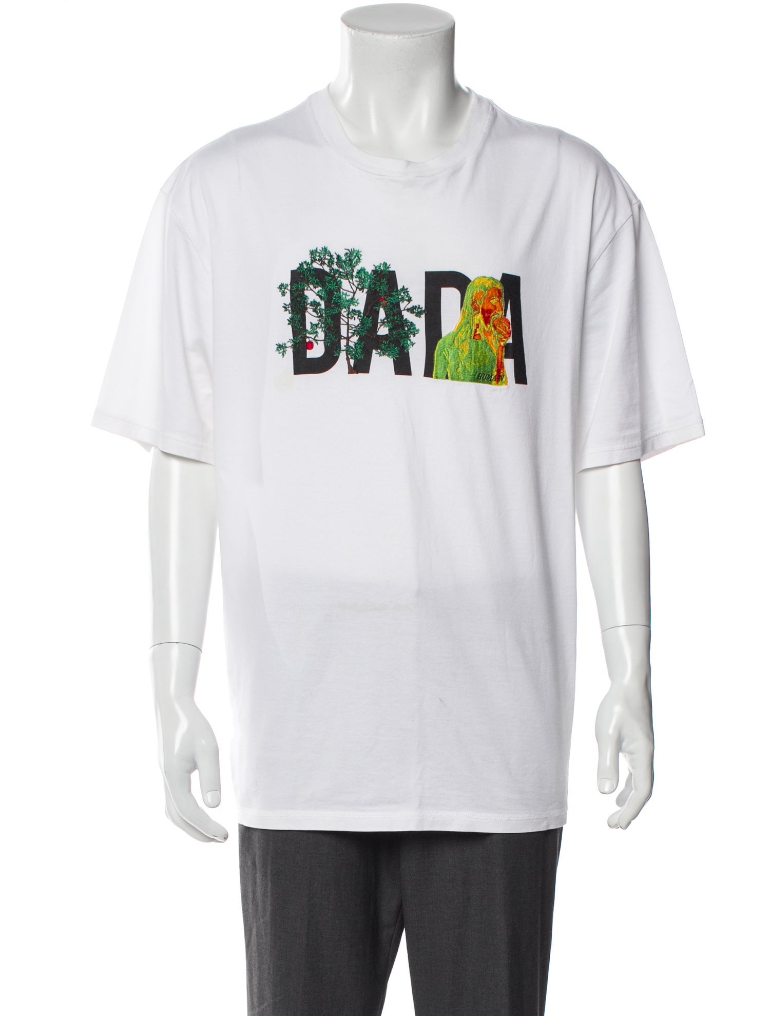 Christian Dada Graphic Print Crew Neck T-Shirt