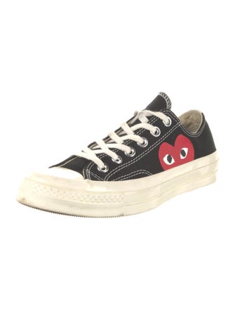 Comme des Garçons Play x Converse Canvas Graphic Print Sneakers