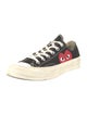Comme des Garçons Play x Converse Canvas Graphic Print Sneakers