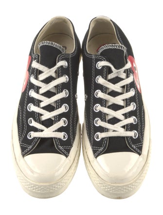 Comme des Garçons Play x Converse Canvas Graphic Print Sneakers
