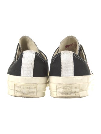 Comme des Garçons Play x Converse Canvas Graphic Print Sneakers