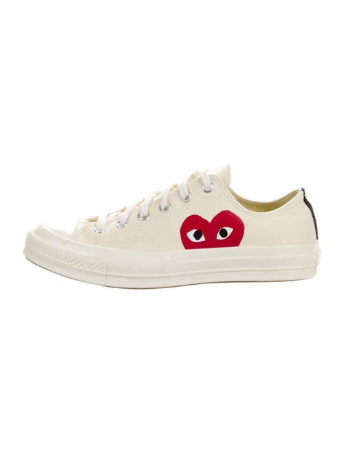 Comme des Garçons Play x Converse Canvas Graphic Print Sneakers