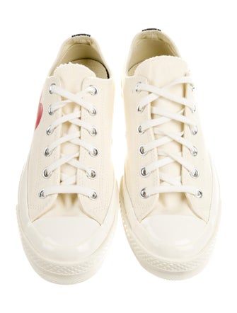 Comme des Garçons Play x Converse Canvas Graphic Print Sneakers