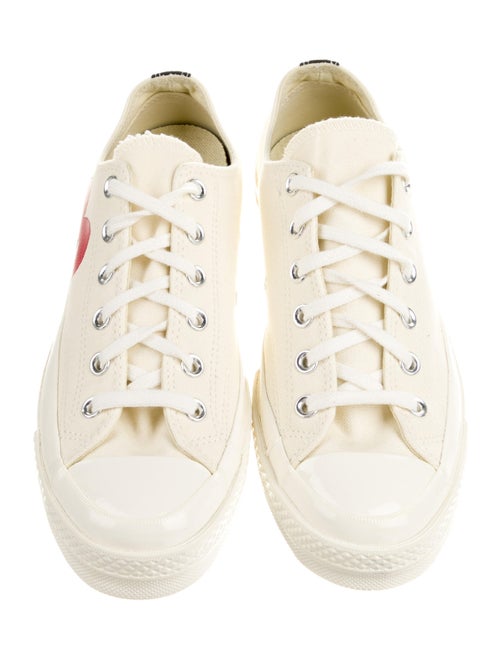 Comme des Garçons Play x Converse Canvas Graphic Print Sneakers