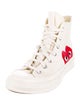 Comme des Garçons Play x Converse Canvas Printed Sneakers