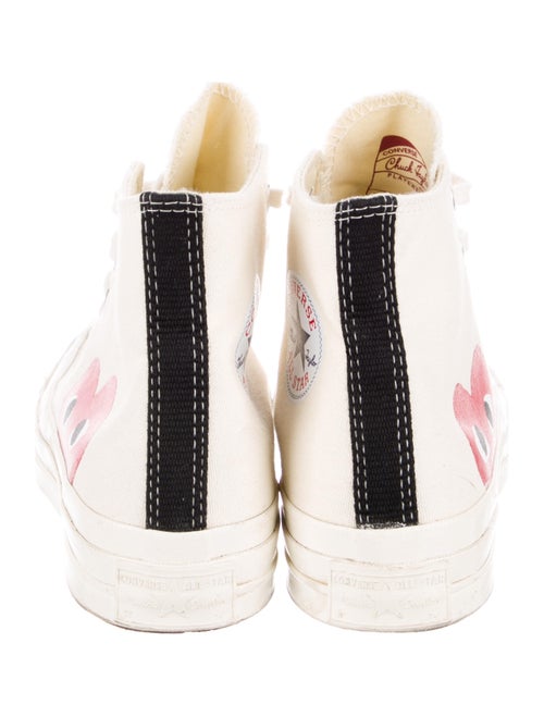Comme des Garçons Play x Converse Canvas Printed Sneakers