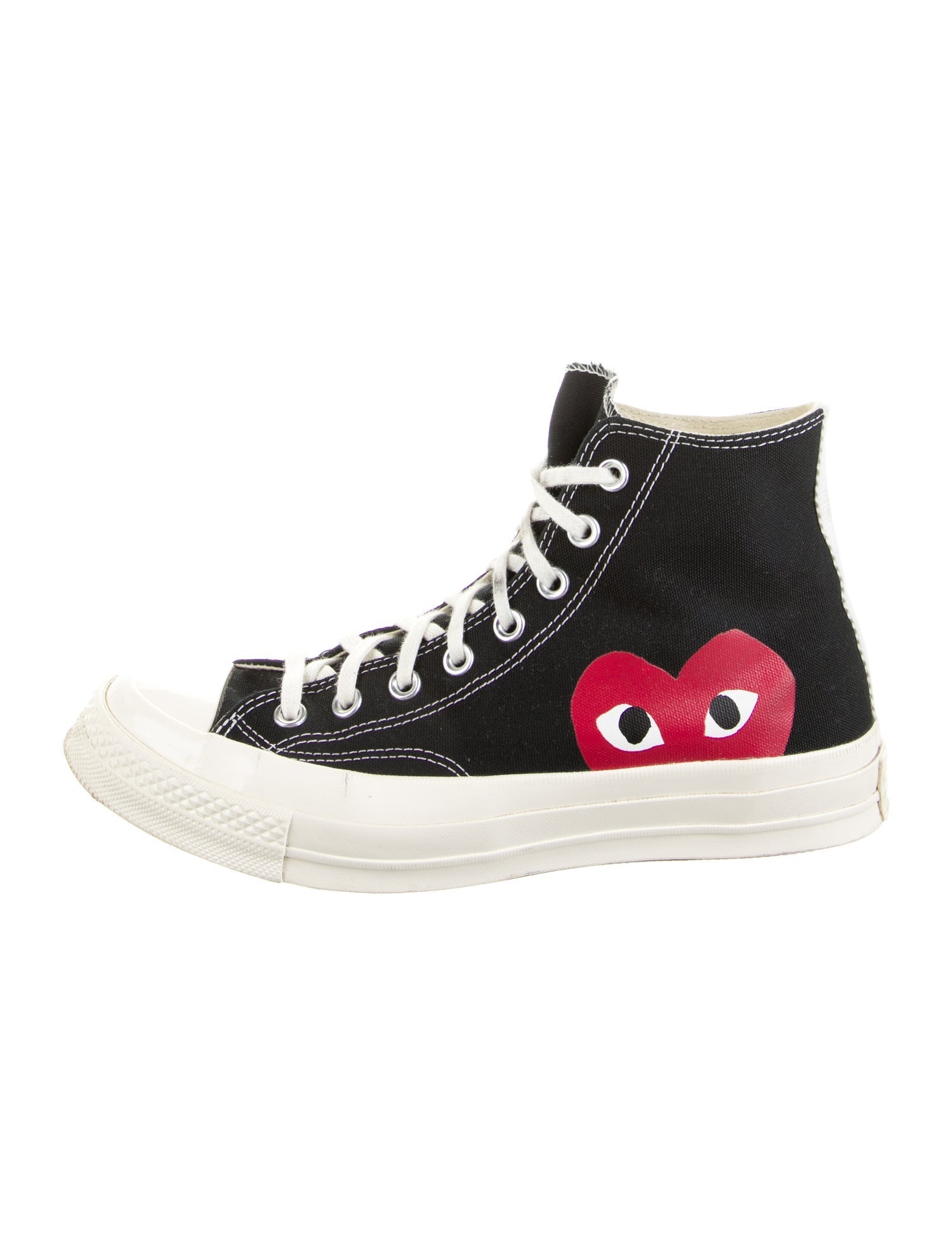 Comme des Garçons Play x Converse Canvas Graphic Print Sneakers