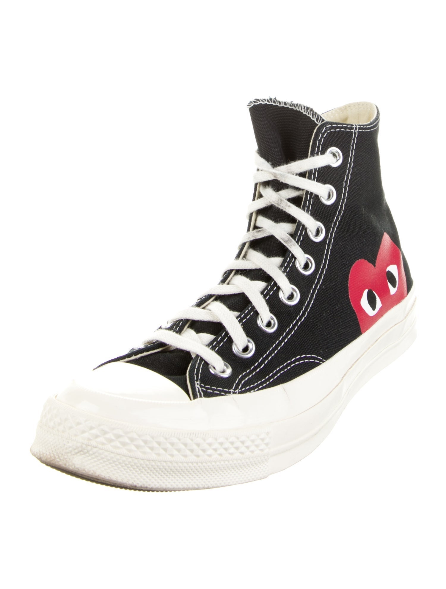 Comme des Garçons Play x Converse Canvas Graphic Print Sneakers
