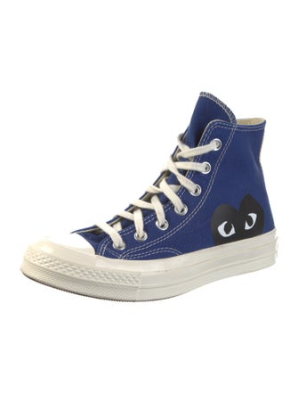 Comme des Garçons Play x Converse Canvas Graphic Print Sneakers