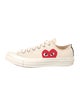 Comme des Garçons Play x Converse Canvas Sneakers