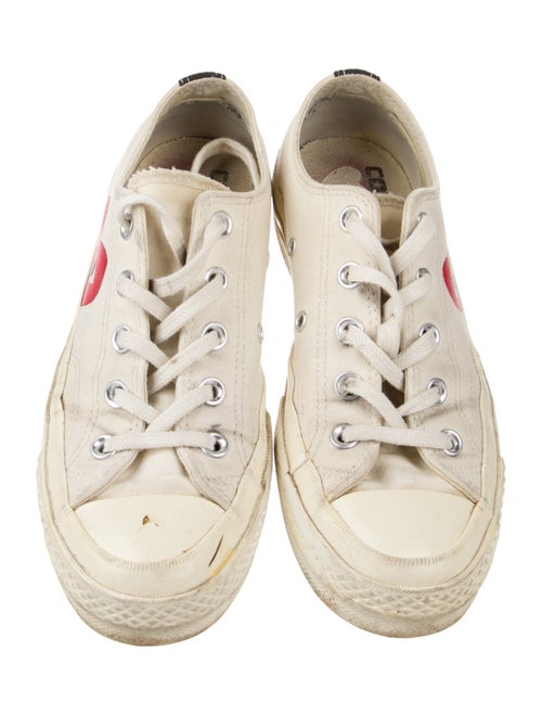 Comme des Garçons Play x Converse Canvas Printed Sneakers