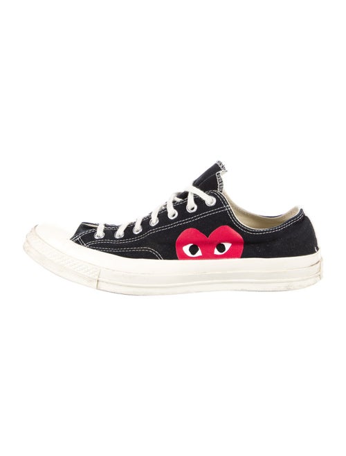 Comme des Garçons Play x Converse Canvas Printed Sneakers