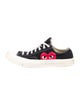 Comme des Garçons Play x Converse Canvas Printed Sneakers