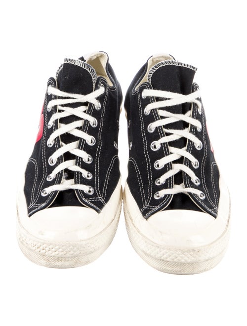 Comme des Garçons Play x Converse Canvas Printed Sneakers