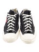 Comme des Garçons Play x Converse Canvas Printed Sneakers