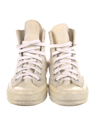 Comme des Garçons Play x Converse Canvas Printed Sneakers