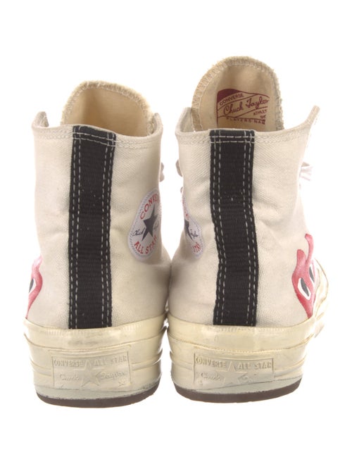 Comme des Garçons Play x Converse Canvas Printed Sneakers