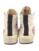 Comme des Garçons Play x Converse Canvas Printed Sneakers