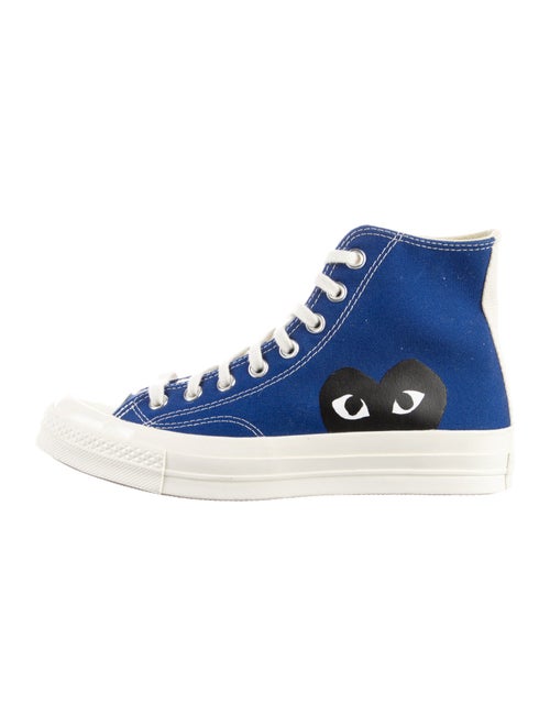 Comme des Garçons Play x Converse Canvas Graphic Print Sneakers
