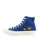 Comme des Garçons Play x Converse Canvas Graphic Print Sneakers