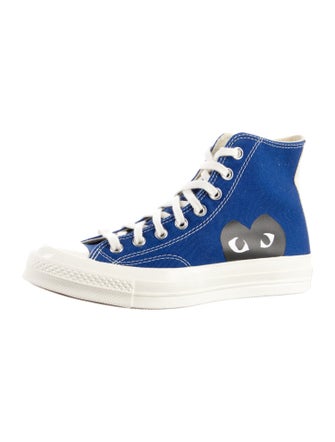 Comme des Garçons Play x Converse Canvas Graphic Print Sneakers