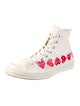 Comme des Garçons Play x Converse Canvas Printed Sneakers