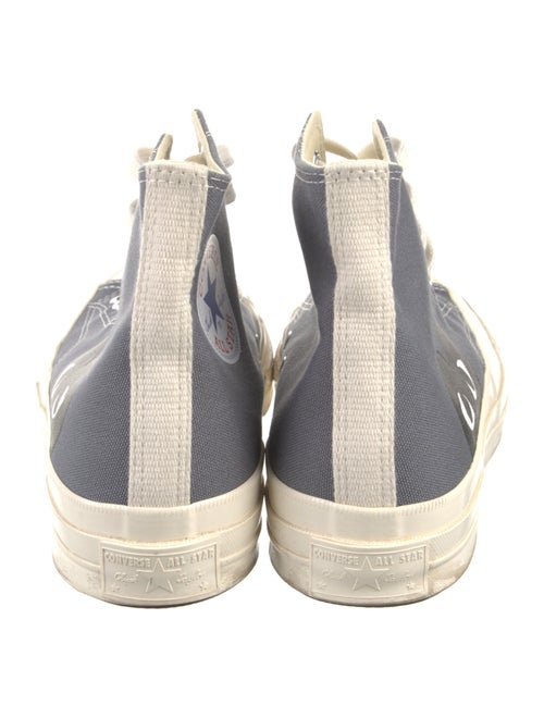 Comme des Garçons Play x Converse Canvas Graphic Print Sneakers