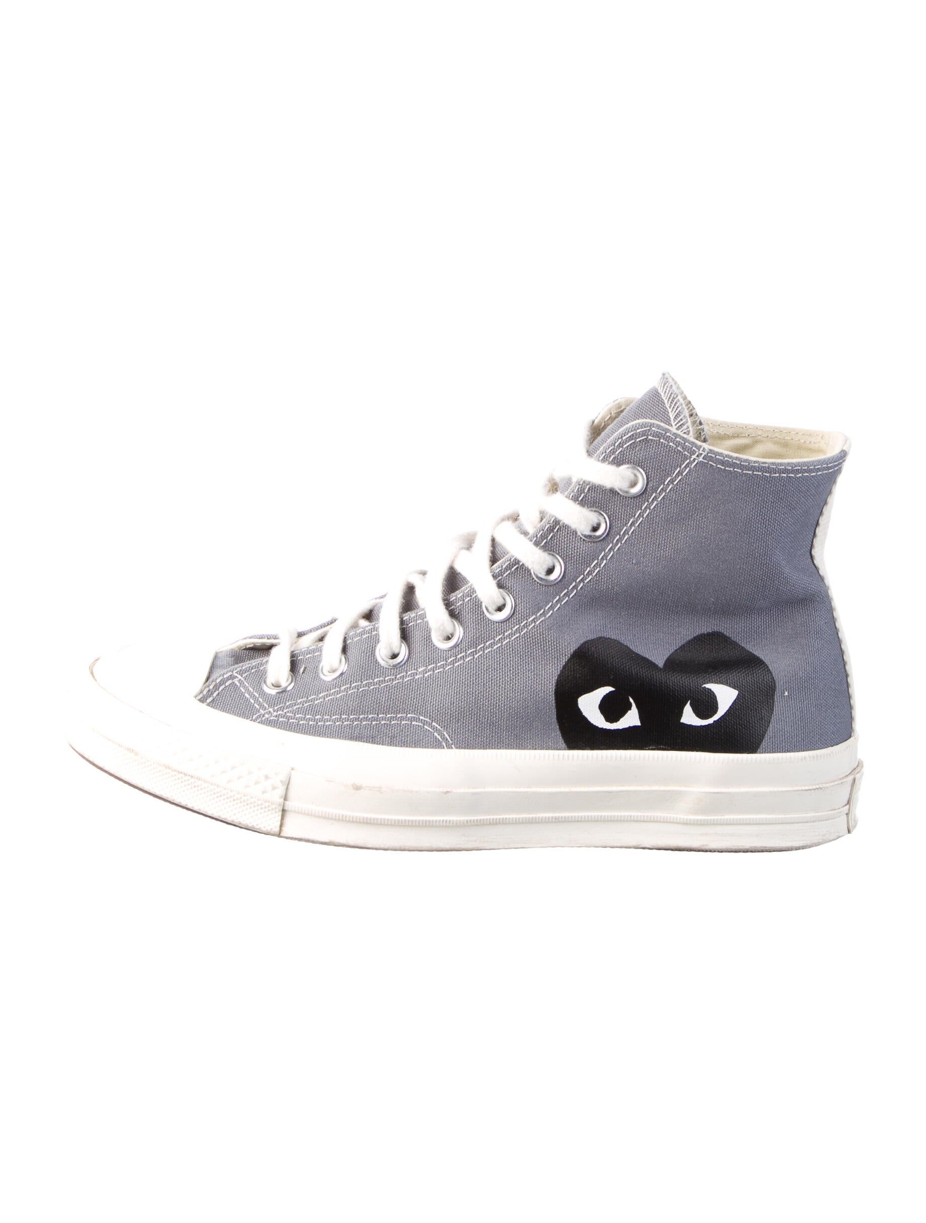 Comme des Garçons Play x Converse Canvas Printed Sneakers