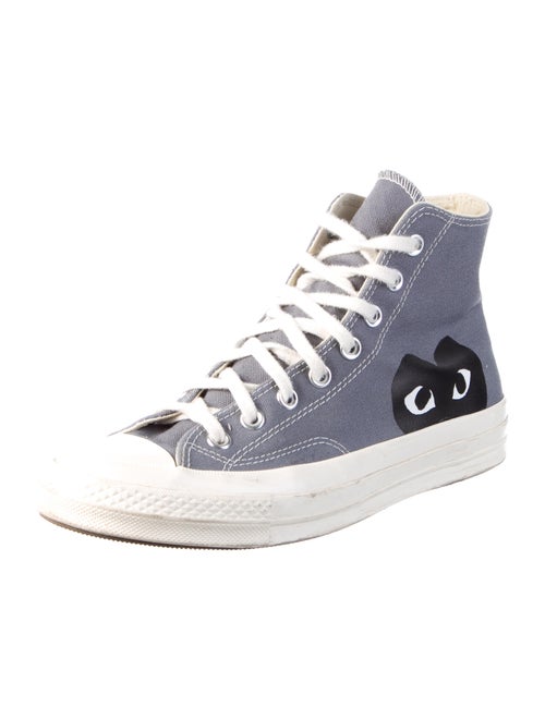 Comme des Garçons Play x Converse Canvas Printed Sneakers