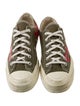 Comme des Garçons Play x Converse Canvas Printed Sneakers