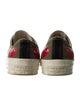 Comme des Garçons Play x Converse Canvas Printed Sneakers