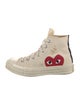 Comme des Garçons Play x Converse Canvas Printed Sneakers