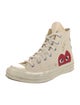 Comme des Garçons Play x Converse Canvas Printed Sneakers