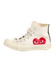 Comme des Garçons Play x Converse Canvas Printed Sneakers