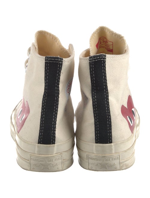 Comme des Garçons Play x Converse Canvas Printed Sneakers