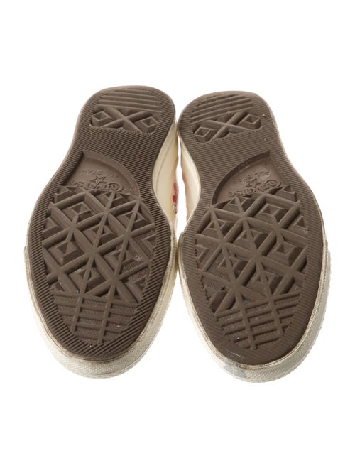 Comme des Garçons Play x Converse Canvas Printed Sneakers