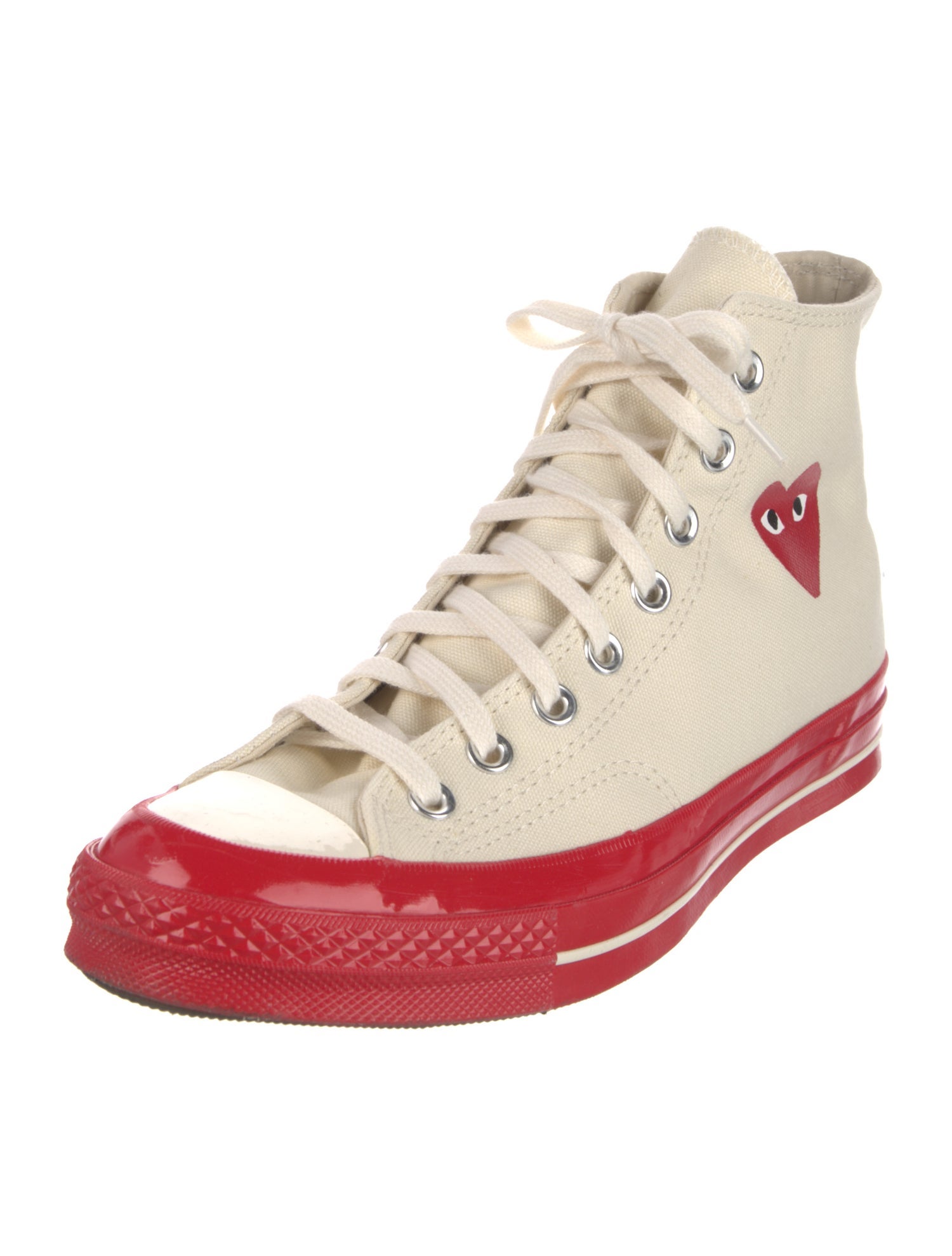 Comme des Garçons Play x Converse Canvas Graphic Print Sneakers
