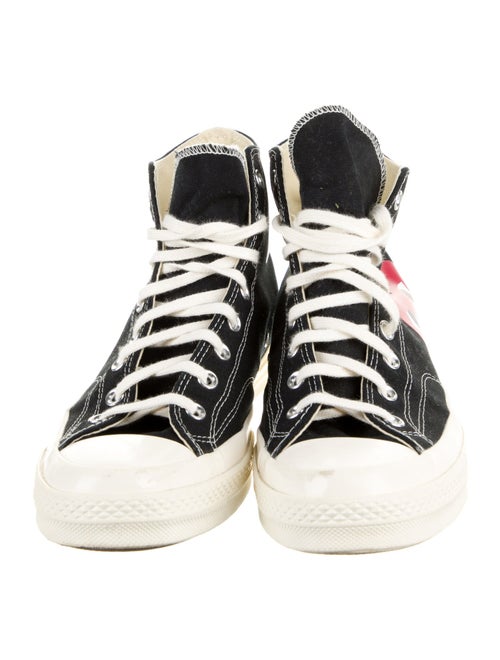Comme des Garçons Play x Converse Canvas Printed Sneakers