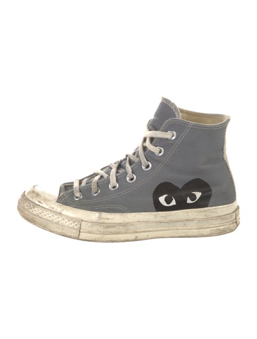 Comme des Garçons Play x Converse Canvas Graphic Print Sneakers
