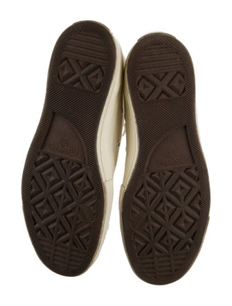 Comme des Garçons Play x Converse Canvas Graphic Print Lace-Up Boots